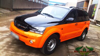 Kia Sorento - Neon Orange glanz + Scheibentönung