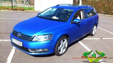 VW Passat - matt blue metallic