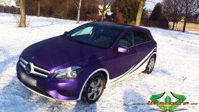 Mercedes A-Klasse - Purple Matte Metallic "Fast Design"