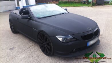 BMW 6 - Super Matt Schwarz