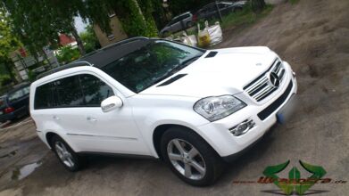 Mercedes GL - glanz weiss & 3D Carbon