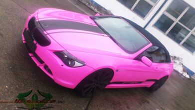 BMW 6 - Glanz Rosa - Schwarz Leder