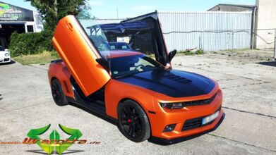 Chevrolet Camaro SS LE 2014 - Matte Orange Chrome & Oil Carbon
