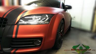 Audi TT - Red Aluminum