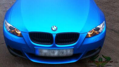 BMW 3 E92 - Matte Blue Metallic + 3D Structure Carbon