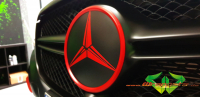 Mercedes Benz GLE AMG Coupé - Satin Matt Schwarz - Matt Iced Red Titanium